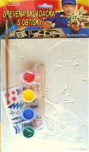ARTLOVER 3D puzzle Jednoplošník s barvičkami