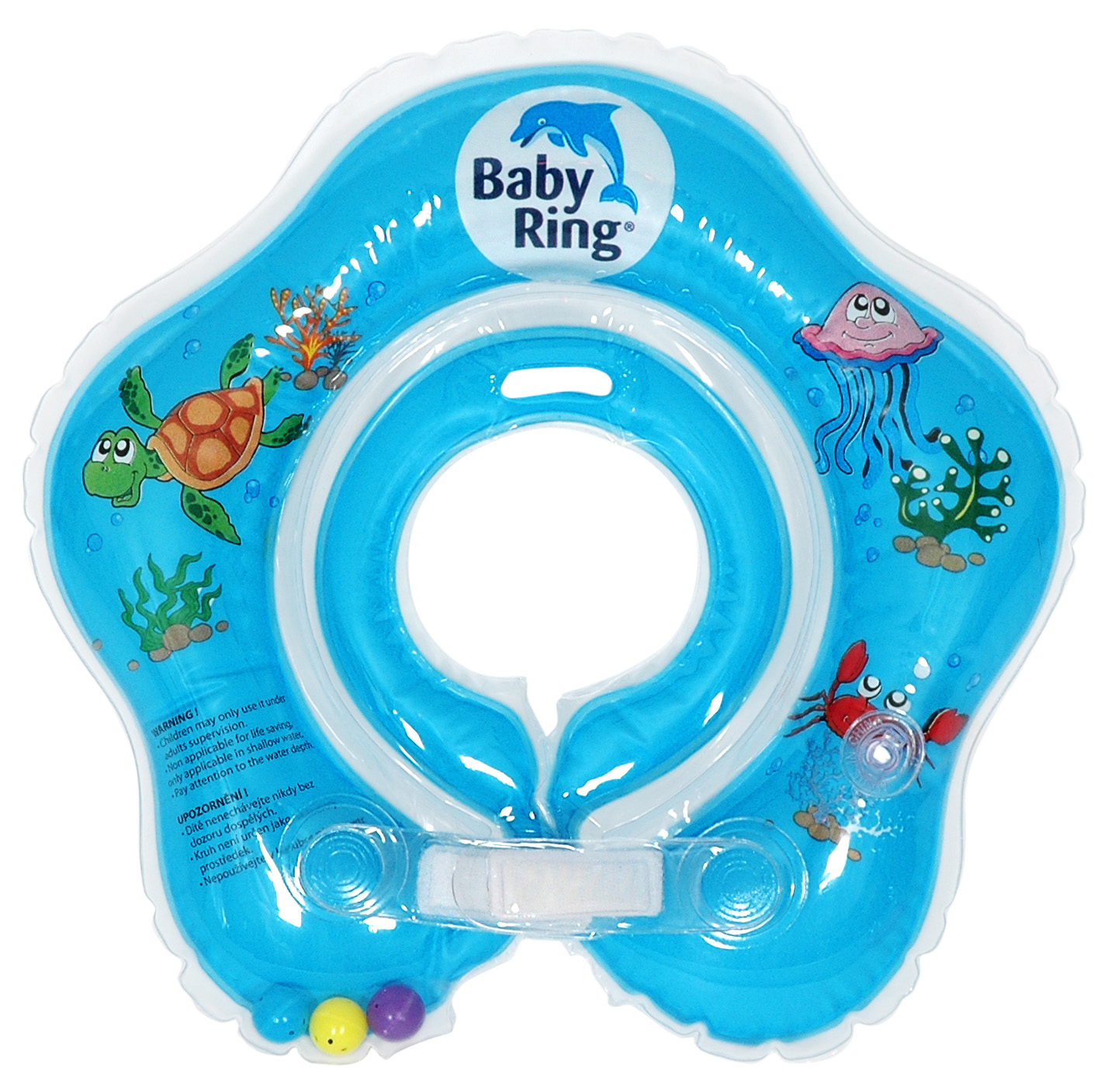 BabyRing Baby Ring 3-36 m 6-36 kg modrý