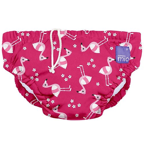 Bambino Mio koupací kalhotky XL 12-15 kg Pink Flamingo