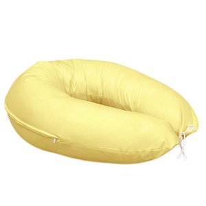 Babyrenka povlak na kojící polštář Uni yellow 190 cm