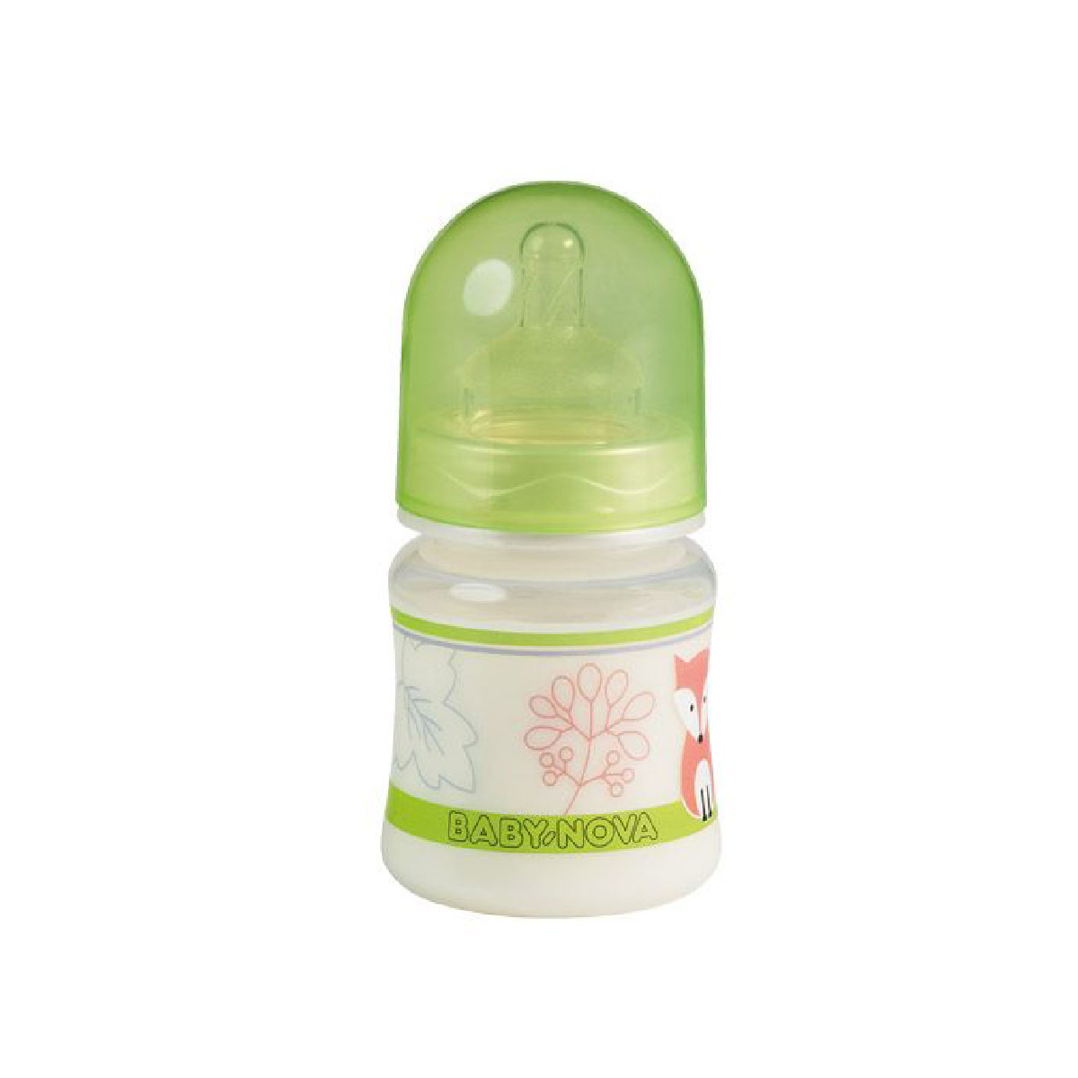 BABY-NOVA Baby Nova lahev široká 150 ml 0-24 m zelená