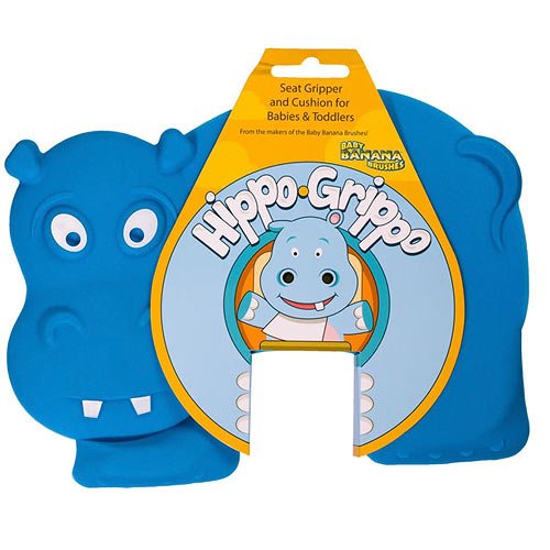 BABY-BANANA Baby Banana protiskluzové sedátko Hippo Grippo modré