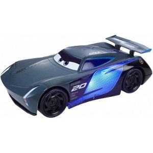 Mattel Cars 3 Svítící závodní auta Jackson Storm, GJW60