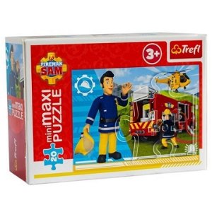 Trefl 21115 Mini puzzle Požárník Sam 20 dílků