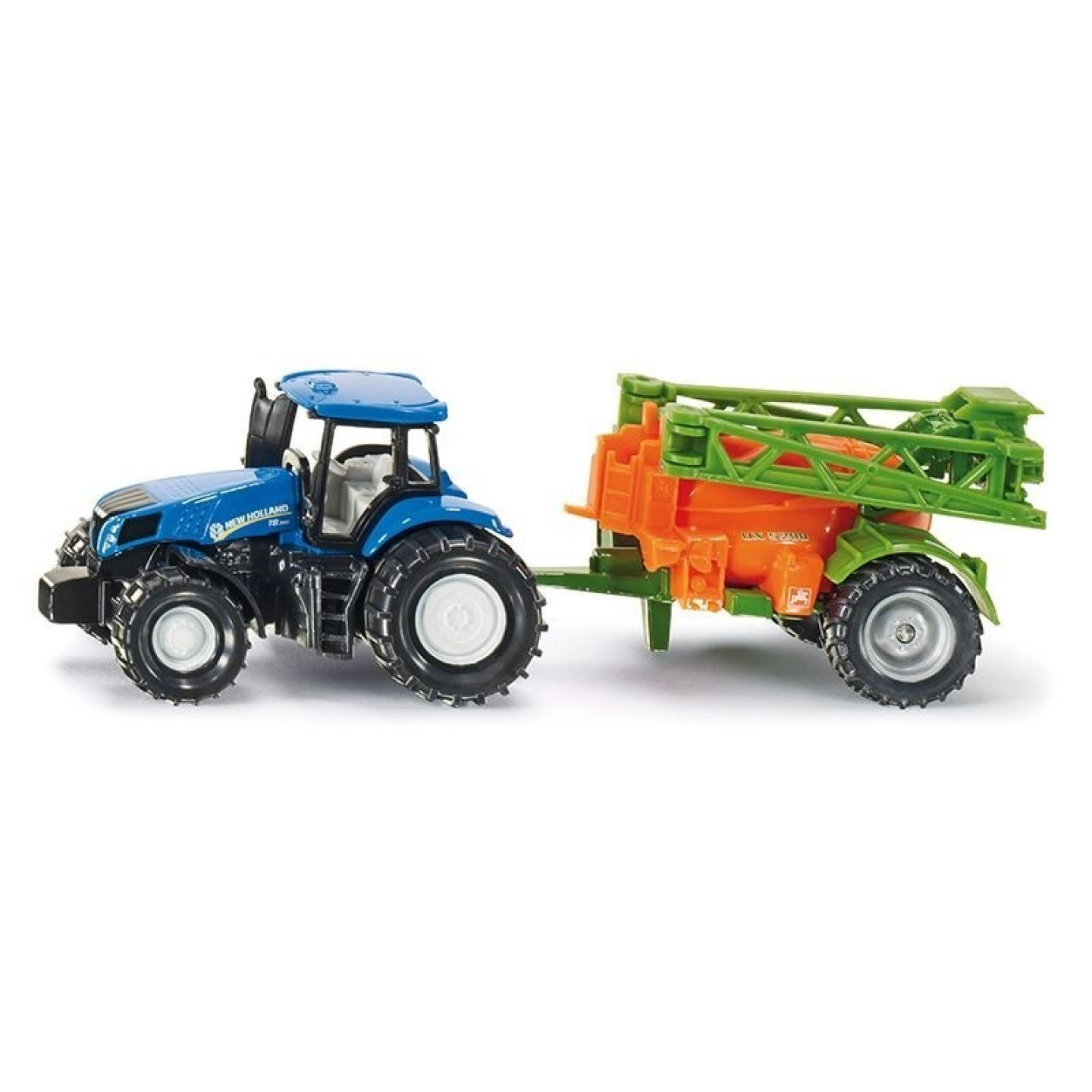 SIKU 1668 Traktor s přívěsem na rozprašování hnojiva 1:87