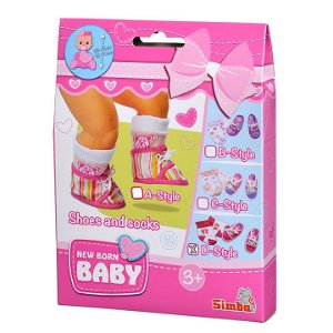 Ponožky a botičky pro panenky,vel.38-43 varianta D, Simba