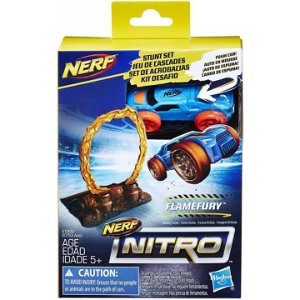 NERF Nitro náhradní autíčko a překážka Flamefury, Hasbro E1269
