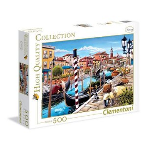 Clementoni 35026 Puzzle Benátská laguna 500 dílků