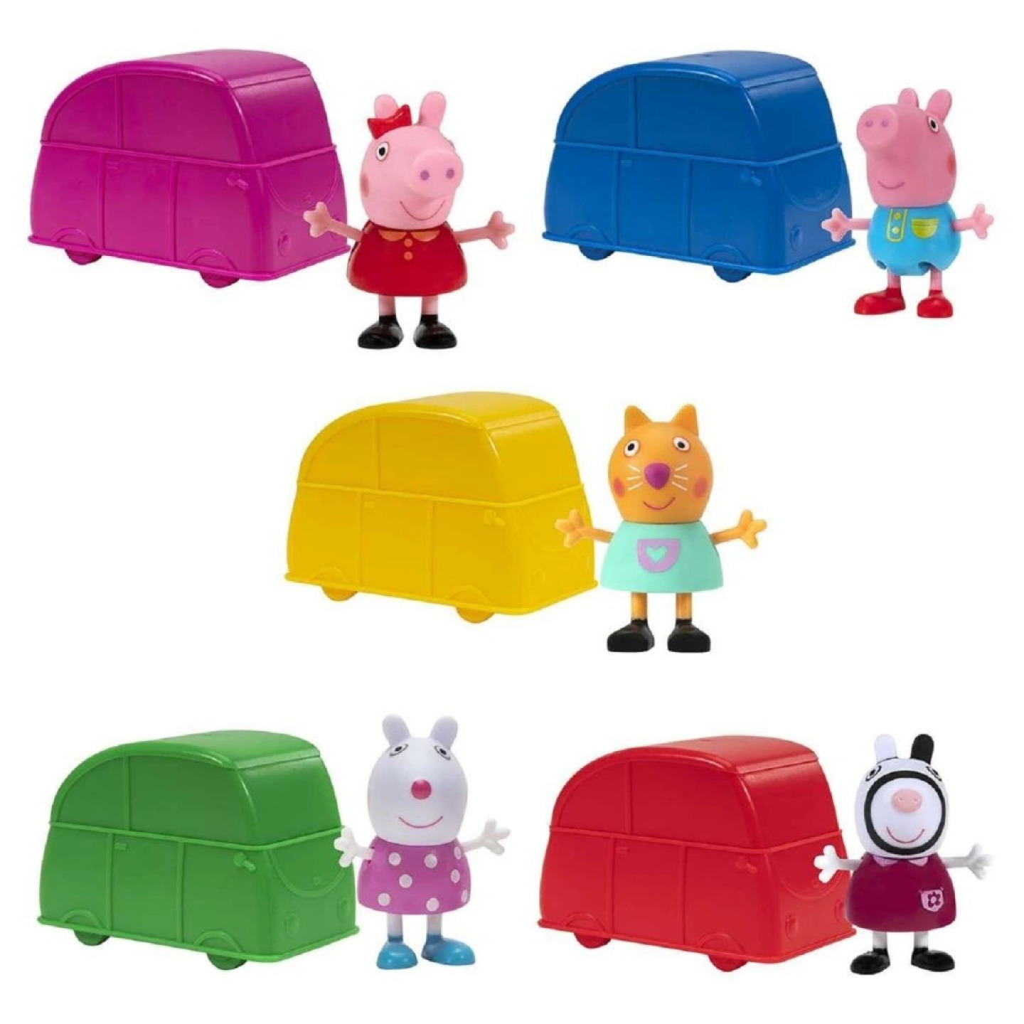 Jazwares Peppa Pig figurka Car Surprise