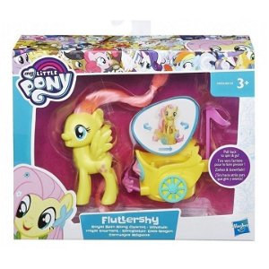 MLP My Little Pony Poník s vozíkem Fluttershy, Hasbro B9836