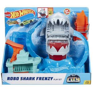 Hot Wheels City Šílená žraločí smyčka, Mattel GJL12