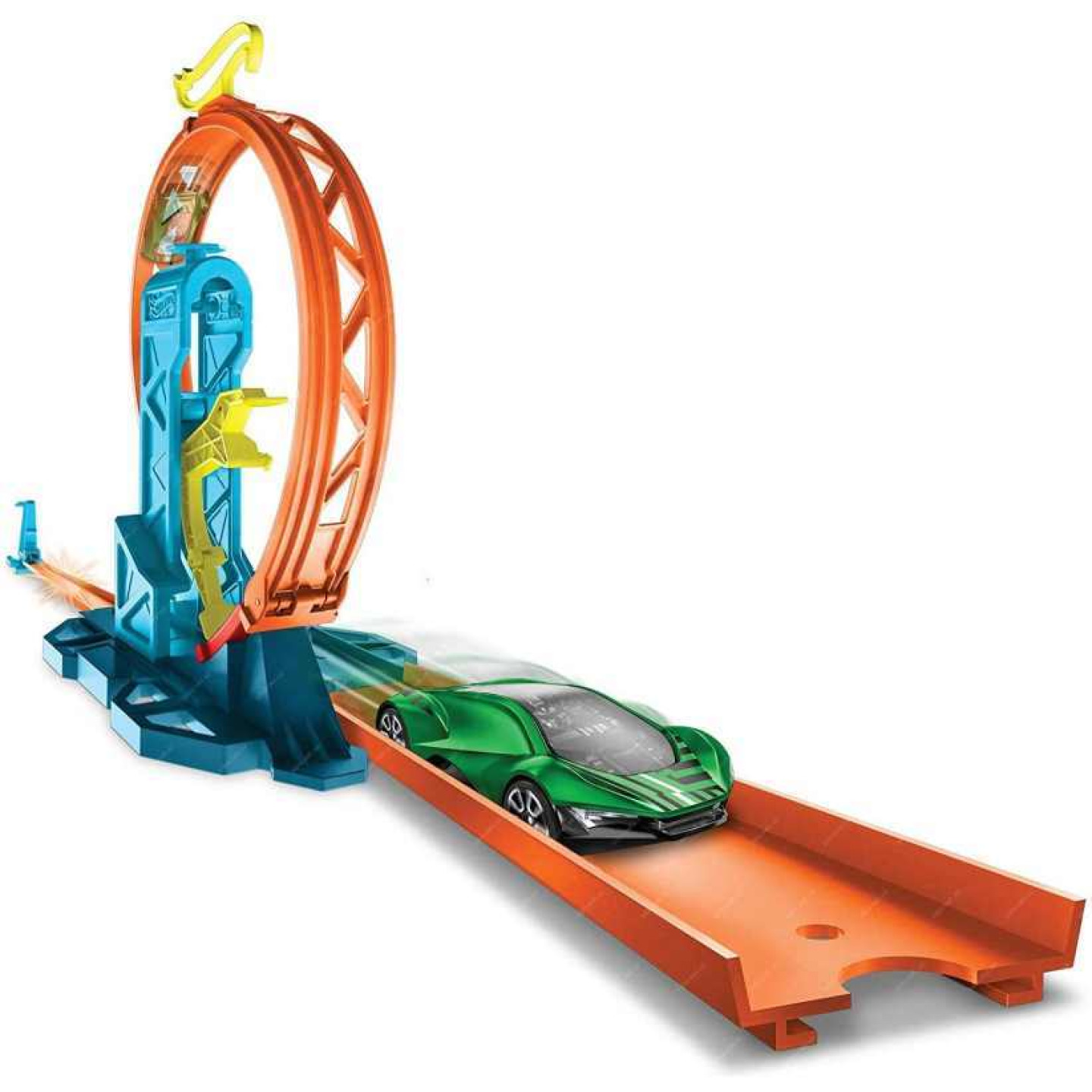 Hot Wheels Track Builder Souprava smyčkových odpalovačů, Mattel GLC90