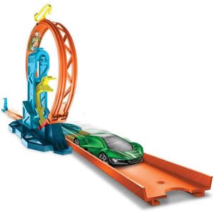 Hot Wheels Track Builder Souprava smyčkových odpalovačů, Mattel GLC90
