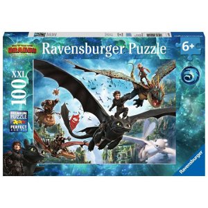 Ravensburger 10955 Puzzle Jak vycvičit Draka 3, 100 dílků