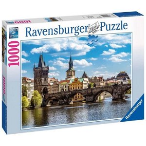 Ravensburger 19742 Puzzle Praha: Pohled na Karlův most 1000 dílků