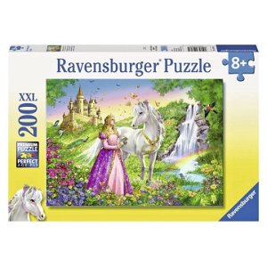 Ravensburger 12613 Puzzle Princezna s koněm XXL 200 dílků