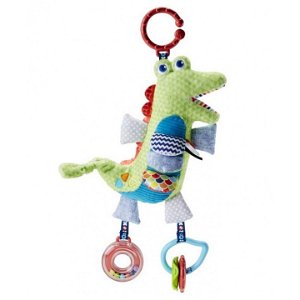 Fisher Price Měkkoučký krokodýlek s aktivitami, Mattel FDC57