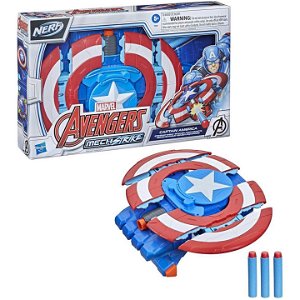 Hasbro NERF Avengers MechStrike Vystřelovací štít kapitána Ameriky