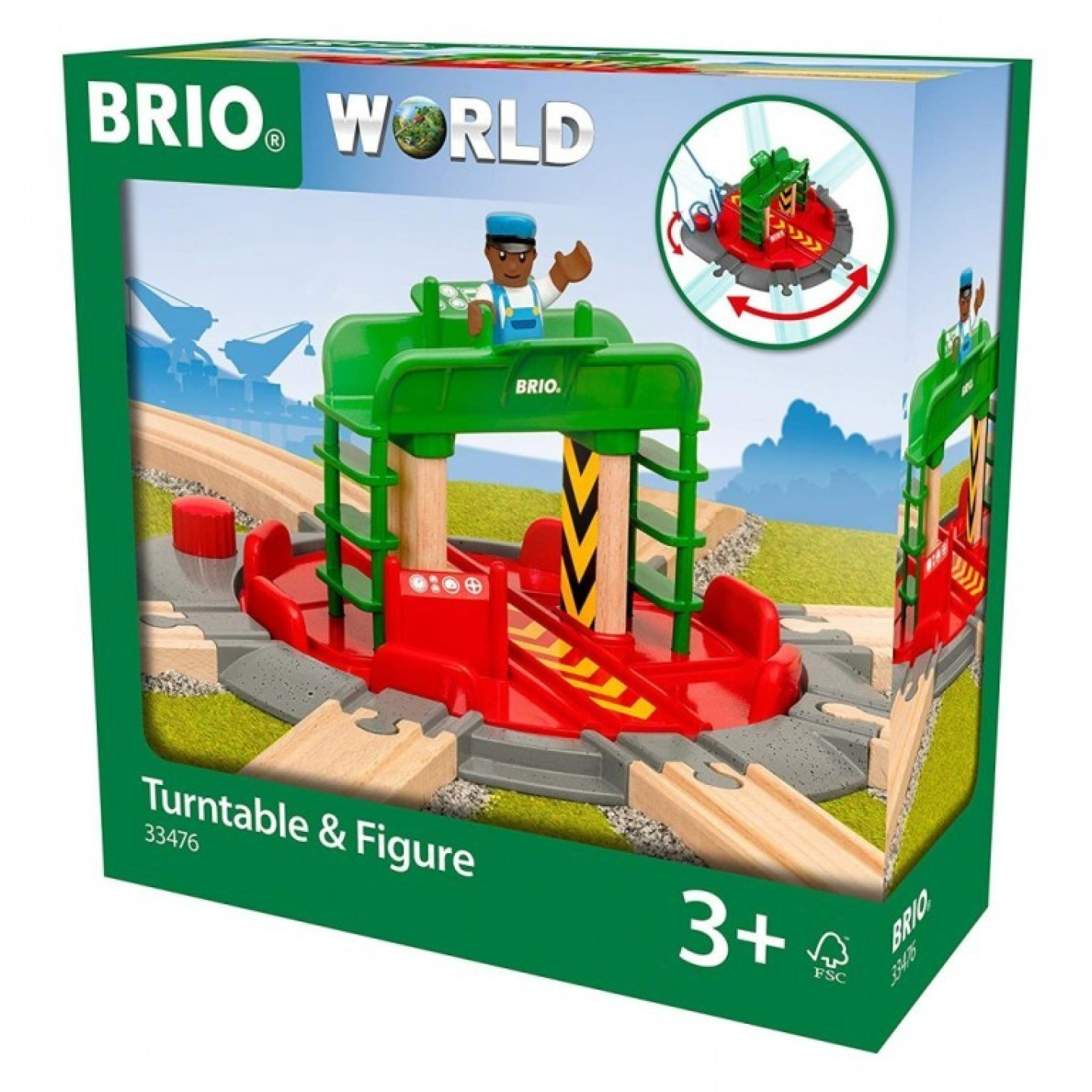 BRIO 33476 Točna s figurkou