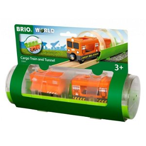 BRIO 33891 Tunel a nákladní vlak
