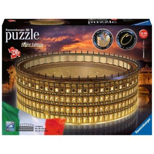Ravensburger 11148 Puzzle 3D Koloseum Noční edice 216 dílků