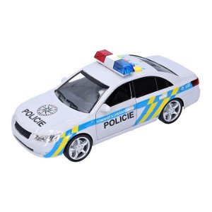 Policejní auto, světlo, zvuk, 24 cm