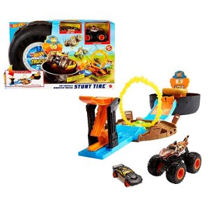 Hot Wheels® Monster Trucks Kaskadérské kousky, herní set, Mattel GVK48