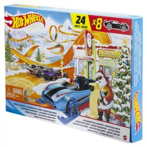 Hot Wheels Adventní kalendář, Mattel GTD78
