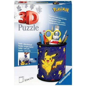 Ravensburger 11257 Puzzle 3D Stojan na tužky Pokémon 54 dílků