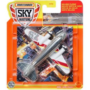 Mattel Matchbox® Skybusters Kovový model MBX AIRLINER, HHT38