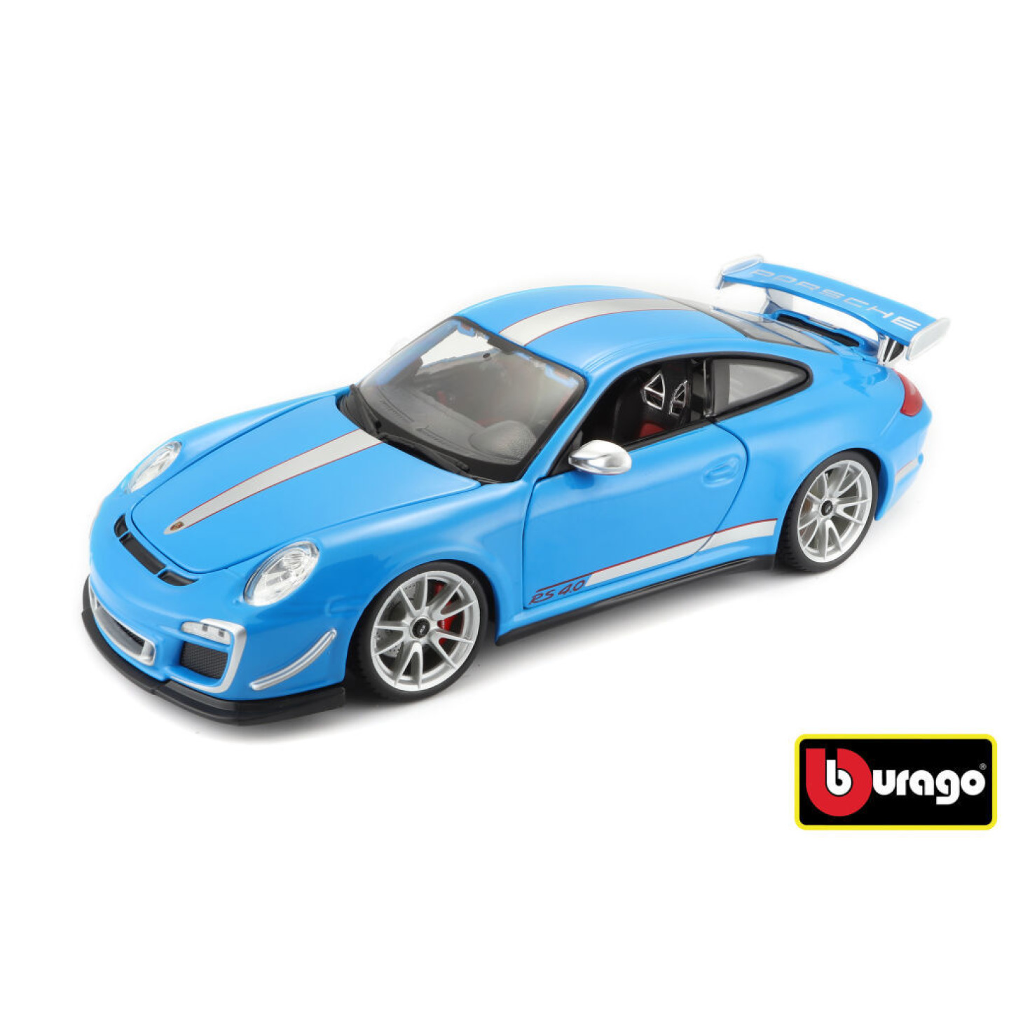 Bburago Porsche 911 GT3 RS 4.0 modré 1:18