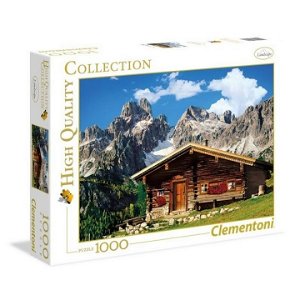 Clementoni 39297 Puzzle Rakousko: Horská chata 1000 dílků