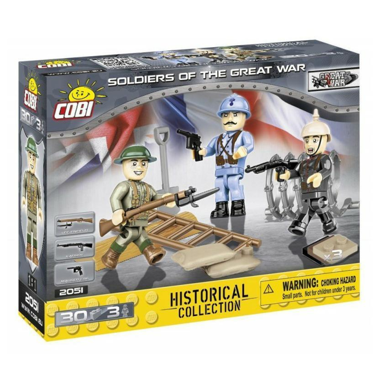 COBI 2051 Great War Figurky vojáků První světová válka