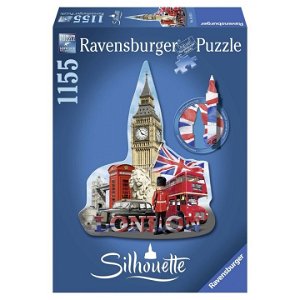 Ravensburger 16155 Puzzle Big Ben, London - tvarové 1155 dílků 