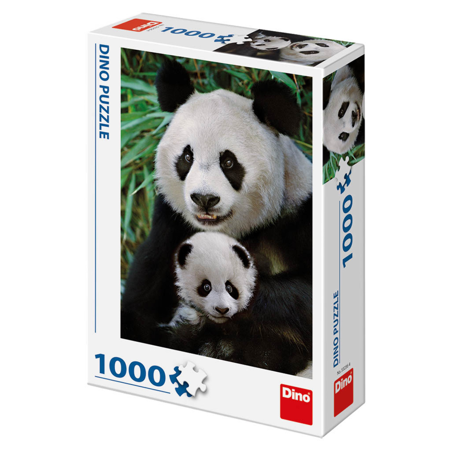 Dino Puzzle Pandí rodinka 1000 dílků