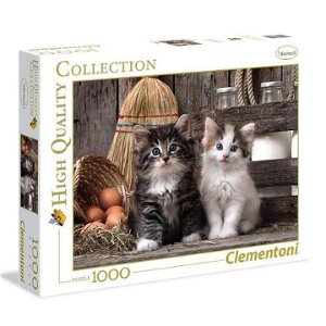 Clementoni 39340 Puzzle Koťata 1000 dílků