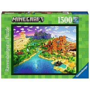 Ravensburger 17189 Svět Minecraftu 1500 dílků
