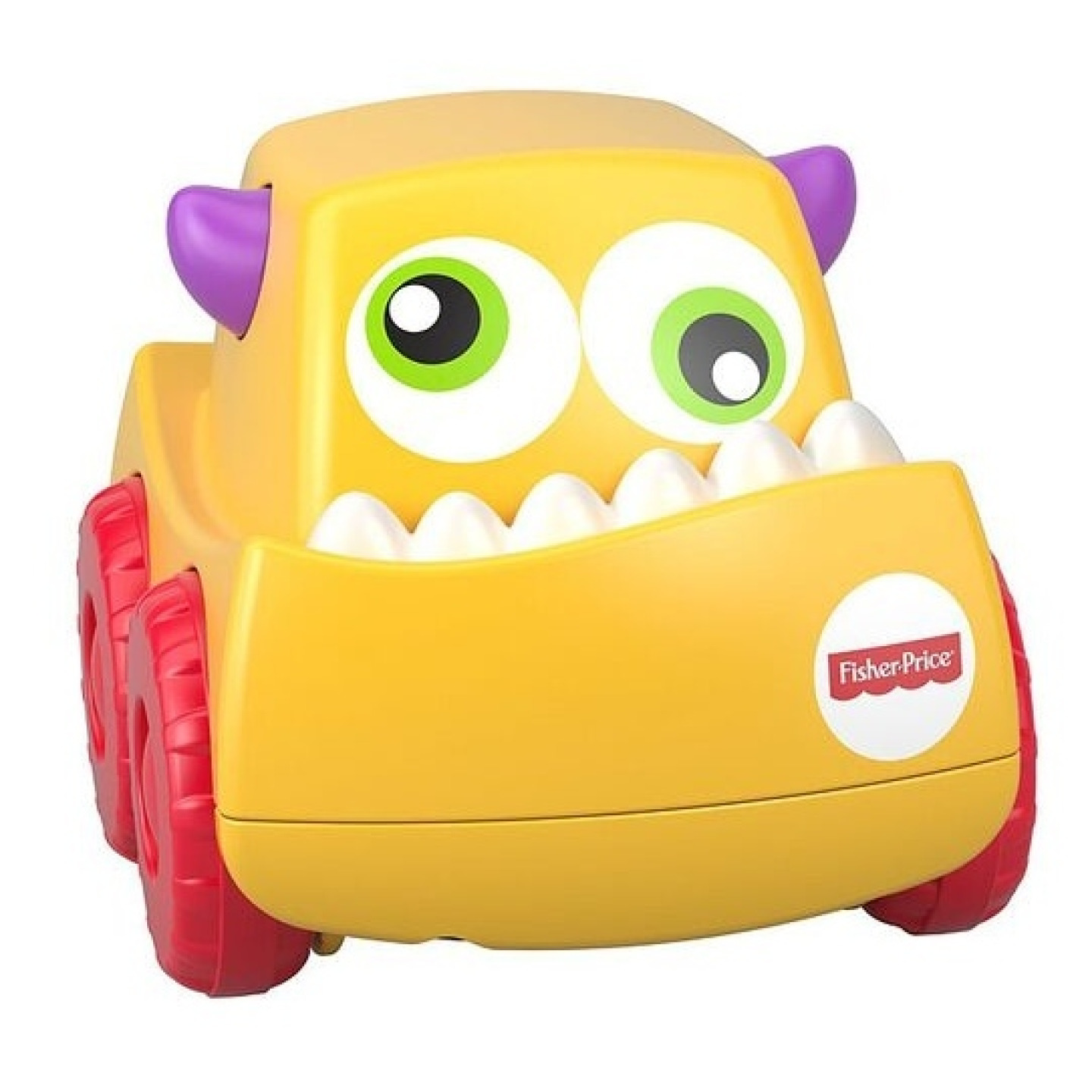 Fisher Price mini Monster autíčko žluté, Mattel GCC45