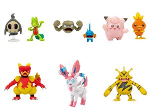 Orbico Pokémon Battle figurky Ast.
