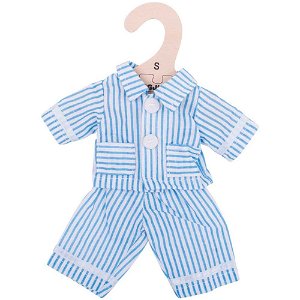 Bigjigs Toys Modré pyžamo pro panenku 28 cm