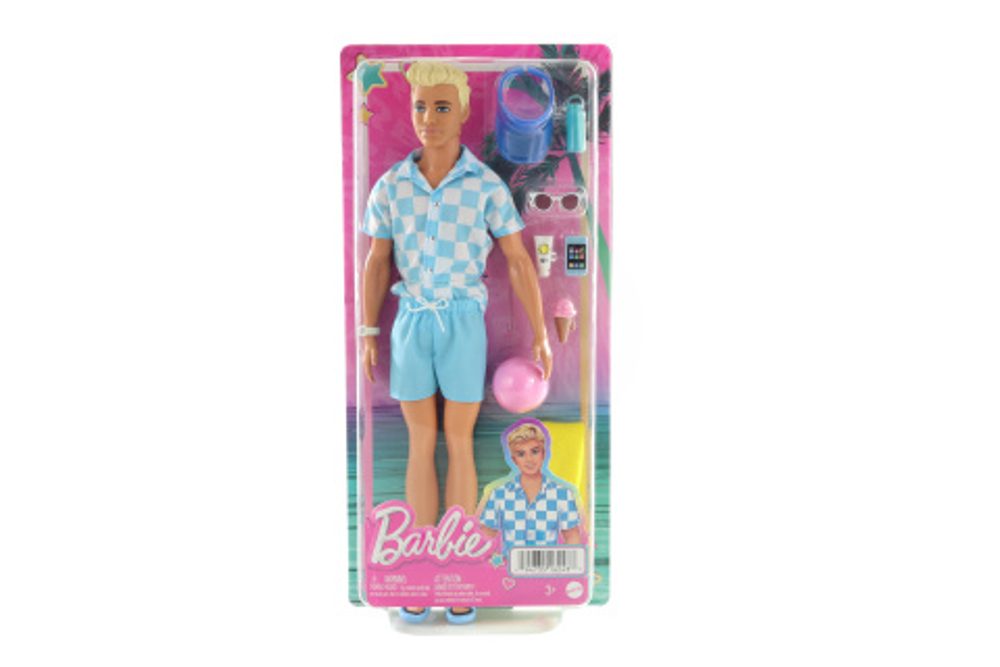 Popron Barbie Ken Na pláži HPL74