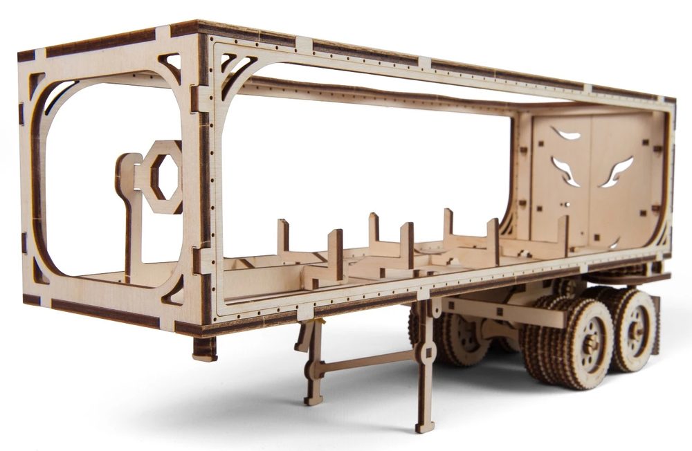 Ugears 3D dřevěné mechanické puzzle Přívěs Heavy Boy