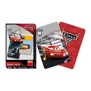 DINO Toys Karty Černý Petr - Cars 3