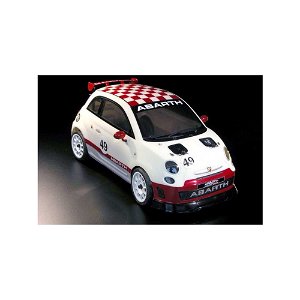  Licencovaný FIAT 500 Rally ABARTH 4 WD s lakovanou karoserií 100 % RTR - 2,4 Ghz 1:9!