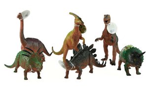 Popron Dinosaurus 25-36cm 12/bal