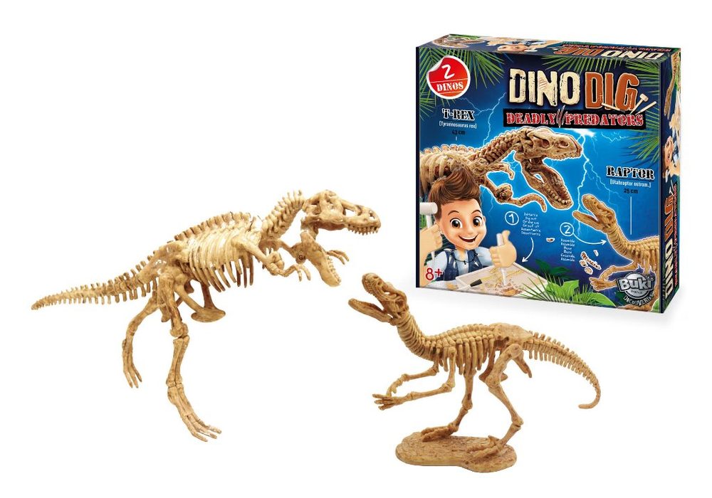BUKI DinoDIG vykopávka 2 predátorů