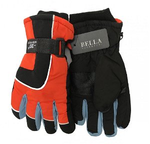 Bella Accessori Dětské zimní rukavice Bella Accessori 9010-2 oranžová