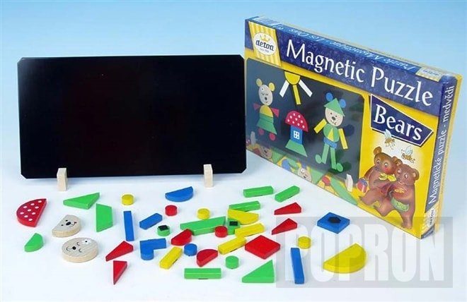 Popron Magnetické puzzle Medvědi
