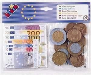 Popron Euro bankovky a mince