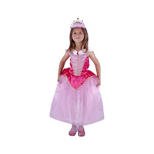RAPPA Dětský kostým princezna růžová (M) e-obal